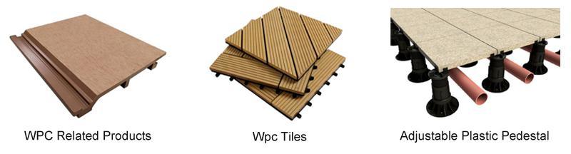 Cheap Wood Plastic Composite Decking with High Quality for Outdoor