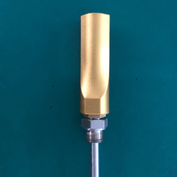 Straight Mercury Liquid in Glass Plastic Shell Glass Marine Thermometer