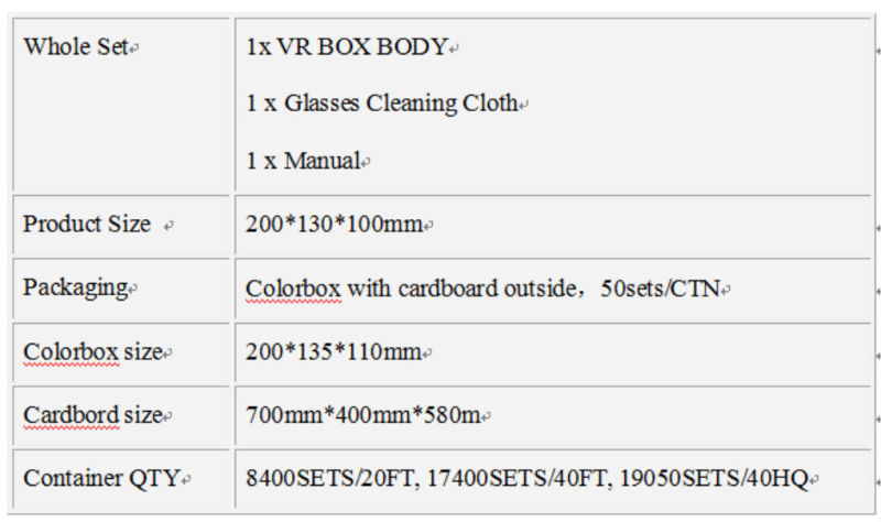 Full Frame 3D Glasses for Smartphone Android and Ios