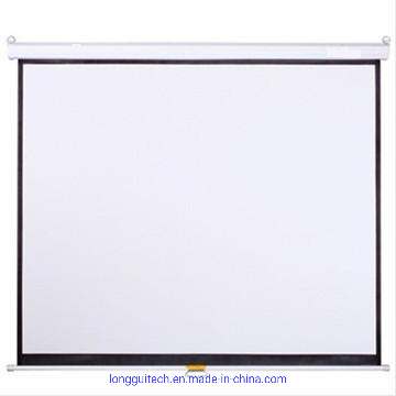 Support Projection Screen HD Screen White Plastic Projection Screen