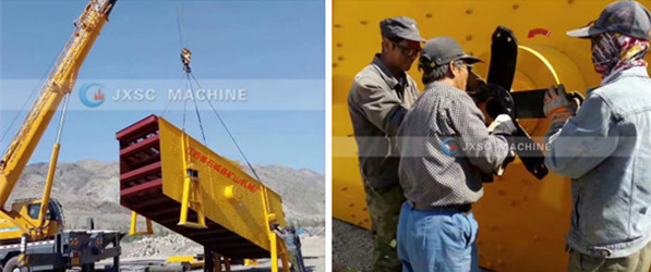 Vibration Screen Machine Mobile Vibration Screen Sieve