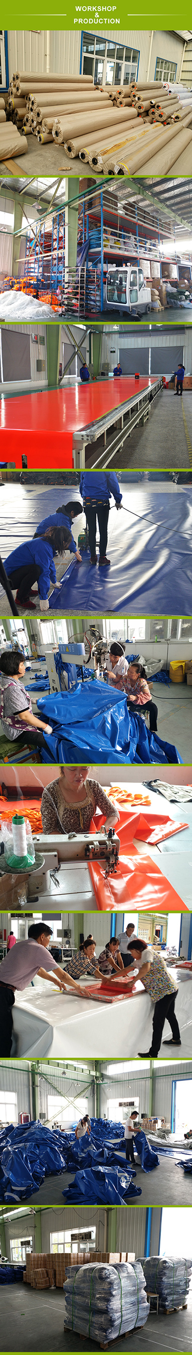 Outdoor Waterproof Shade Covering Material Trailer Tarps PVC Tarpaulin