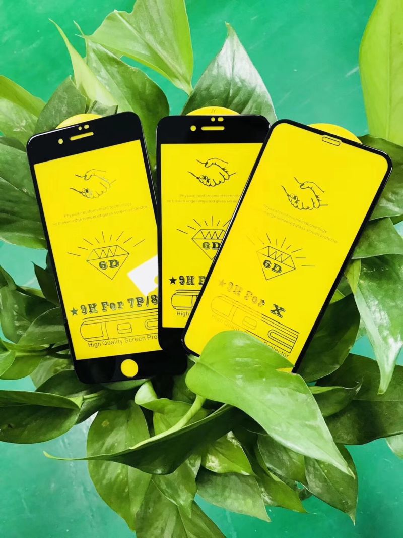 Protective Glass for iPhone 6D Tempered Glass Mobile Phone Screen Protector