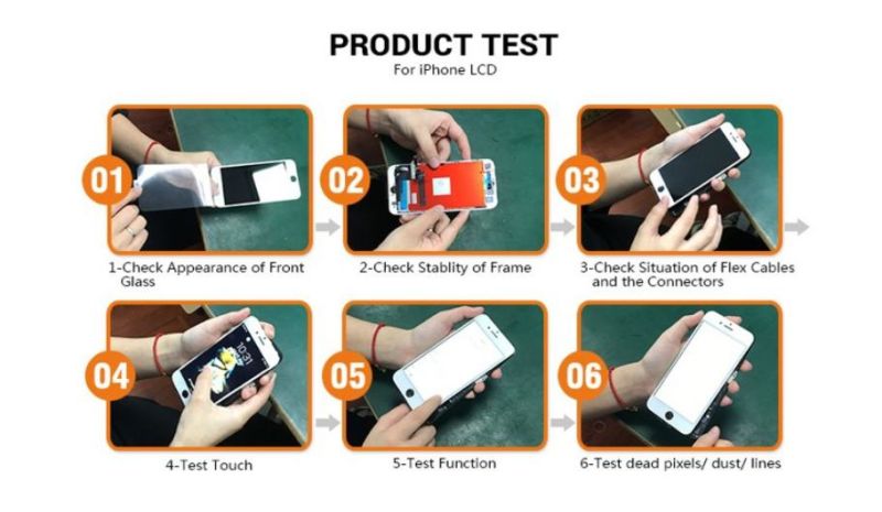 Top Quality Mobile Phone LCD with Touch Screen for iPhone8p