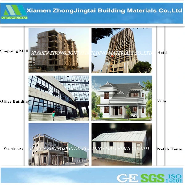 Sound Insulation EPS Fiber Cement Board Sandwich Panel for Hotel Building