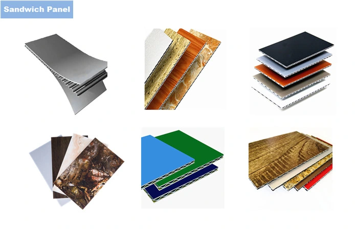 Fireproof Wall Panel Decoration Material Aluminum Sandwich Panel