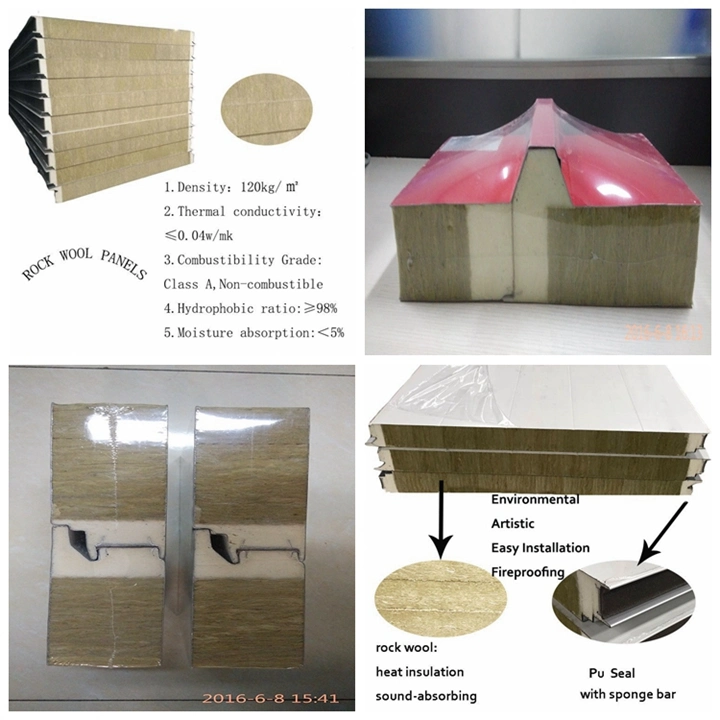 High Quality PIR/PU/EPS/Polyurethane/Rock Wool/Glass Wool Sandwich Panel From Wiskind