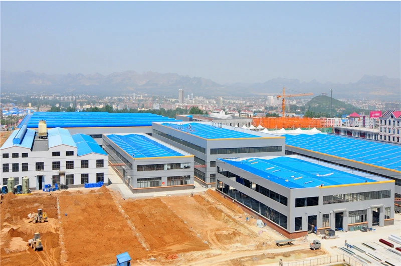 Steel Structure Frame Workshop Prefab Workshop Material Sandwich Panel