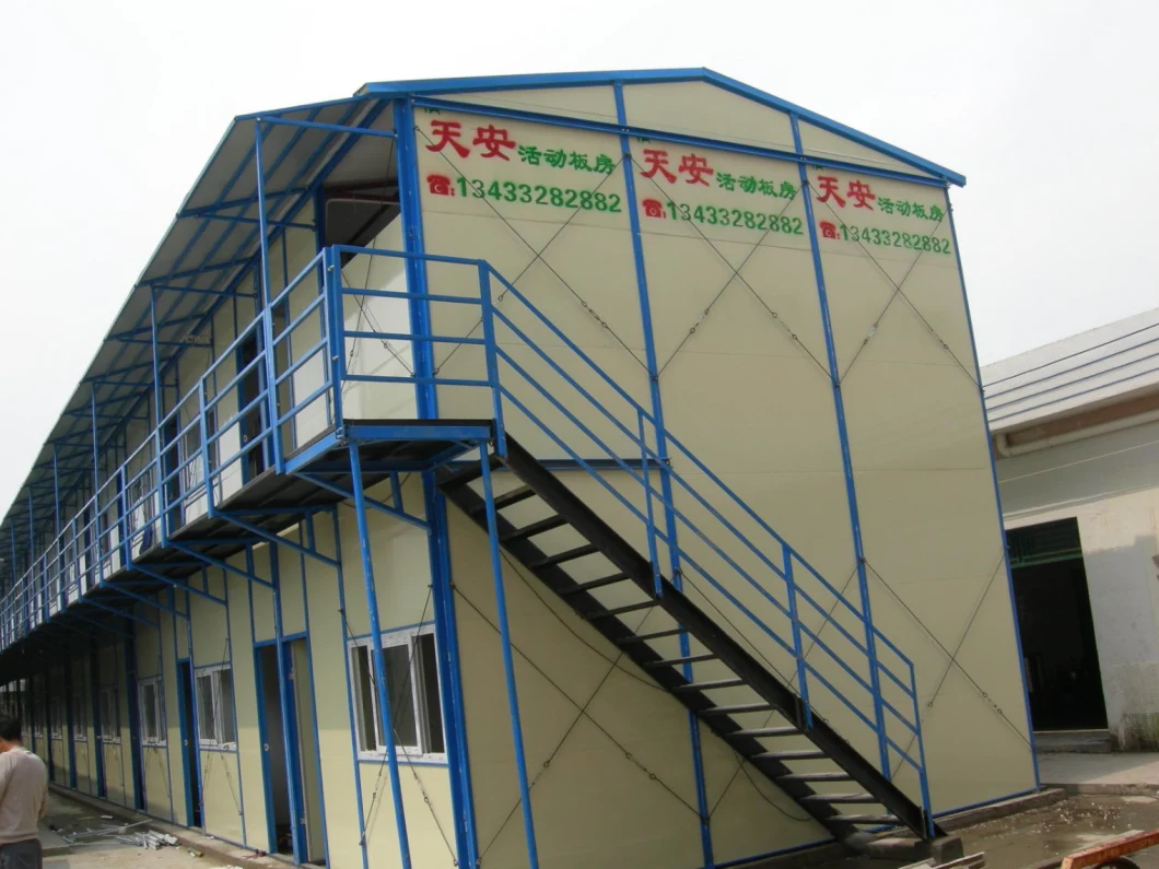 Foshan High Quality Customized Design Prefabricated Steel Building Sandwich Panel Prefabricated House