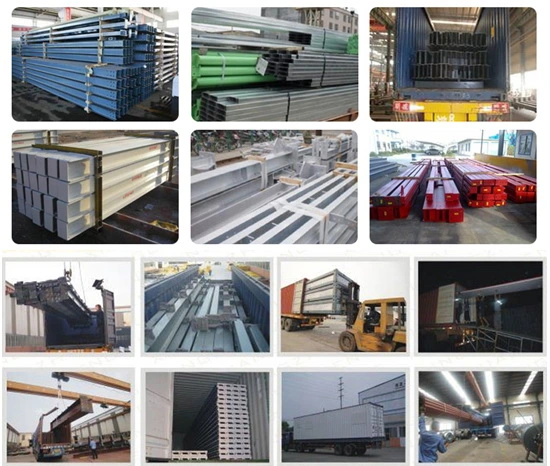 Modern Large Span Industrial Structure Steel Fabrication Warehouse Workshop