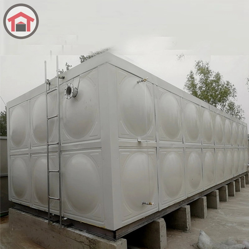 100m3 Fibreglass Panel Tank Sectional FRP GRP Water Storage Tank