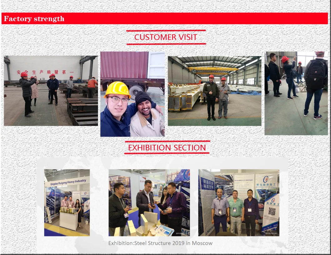 China Light Industrial Prefabricated Steel Structure Building/Warehouse/Workshop/Garage/Frame Construction