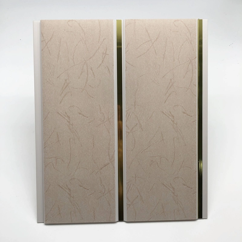 PVC Bamboo Wood Fiber PVC Ceiling Tiles Ceiling Design Integrated Panel Interior Ceiling Wall Panel