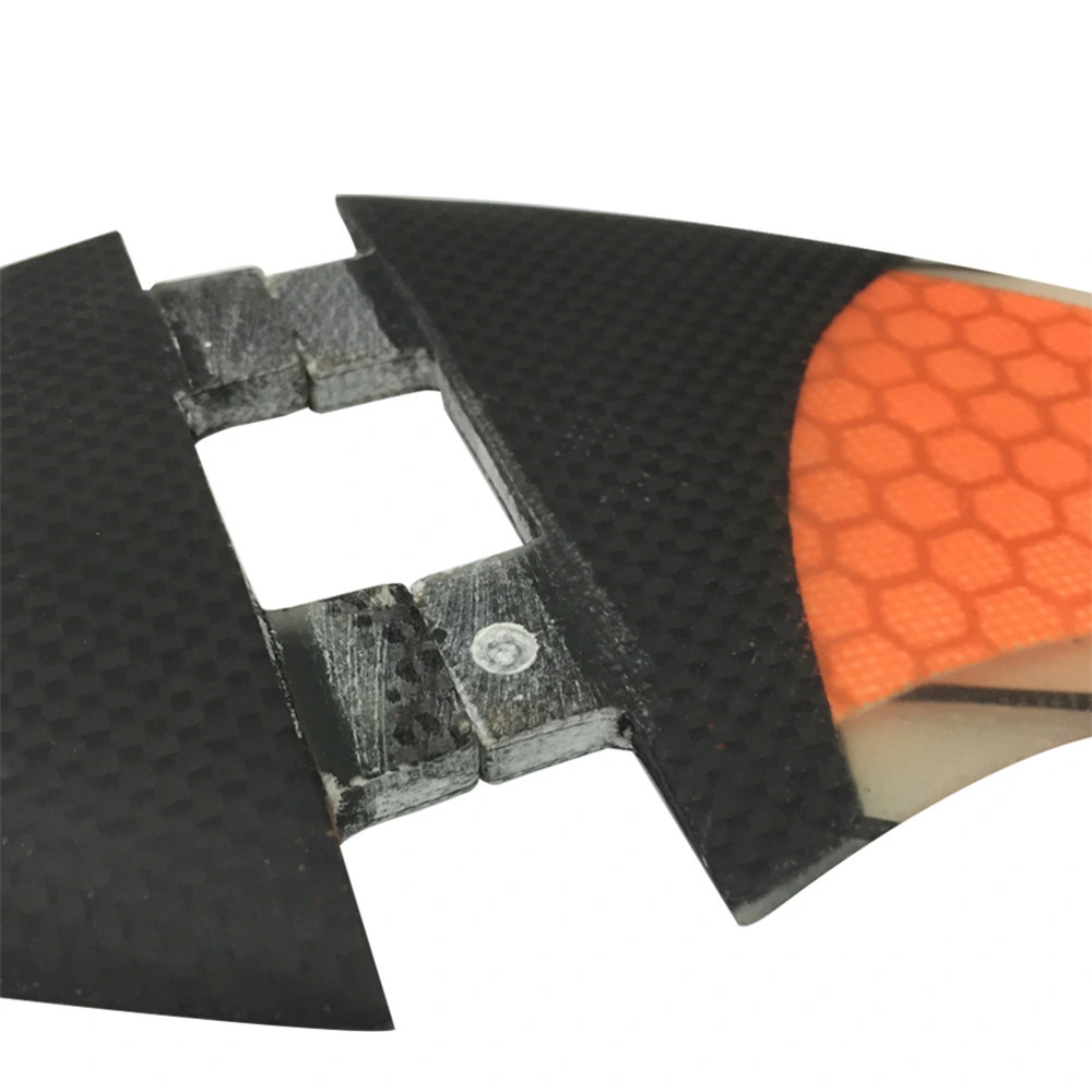 Hot Selling Honeycomb Carbon Fiber Surf Fins Thruster Surfbaord Fins