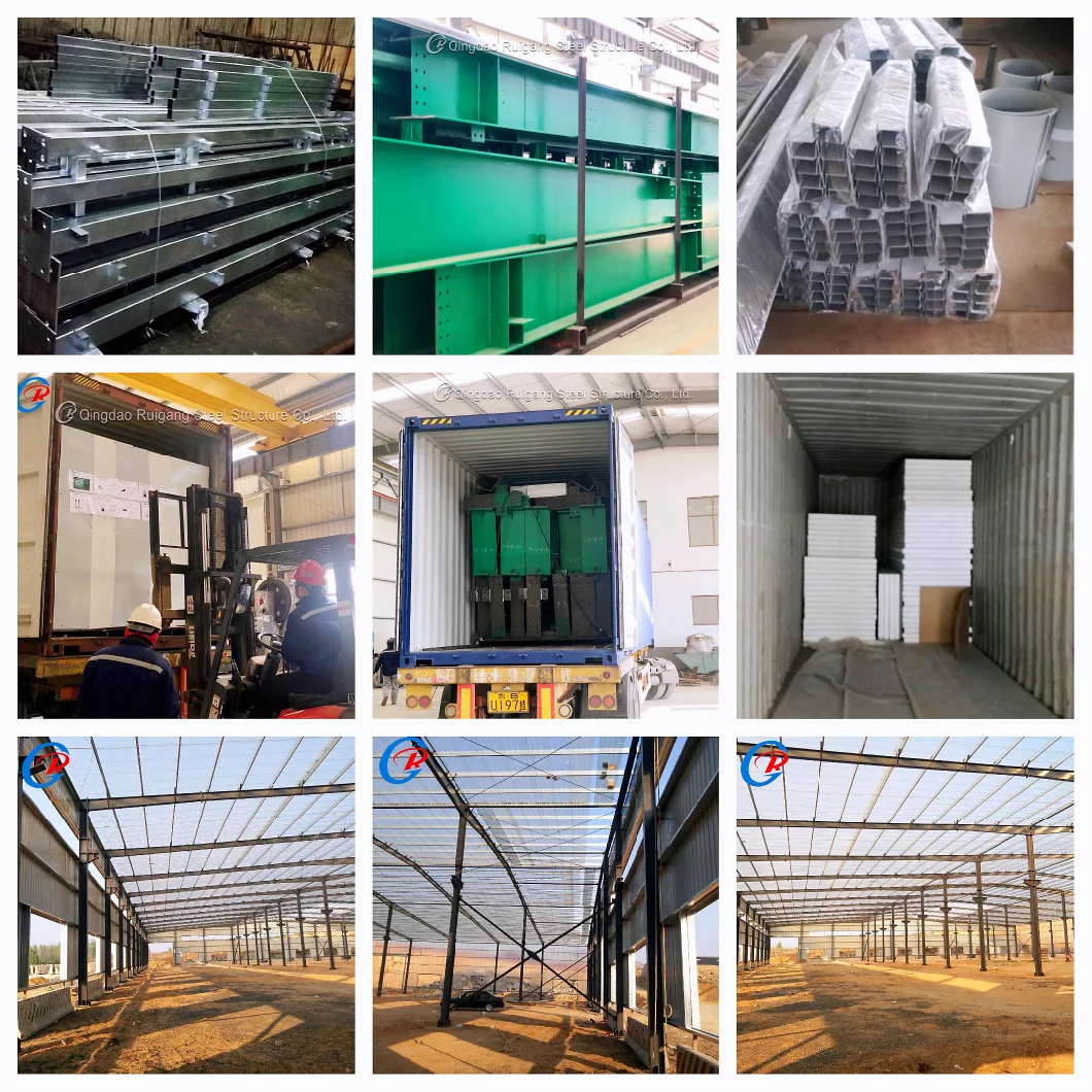 Custom Prefabricated Engineered Metal Structural Steel/ Construction Prefab Warehouse/ Workshop/ Factory Storage Building/Blueberry Garden