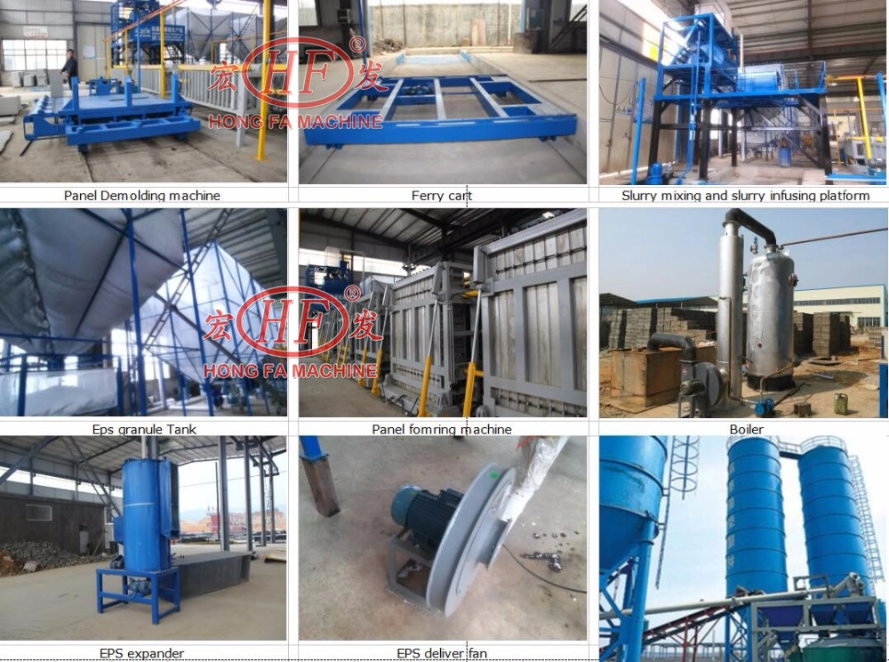 Building Material Light Weight Wall Panel Making Machine EPS Cement Sandwich Panel Machine