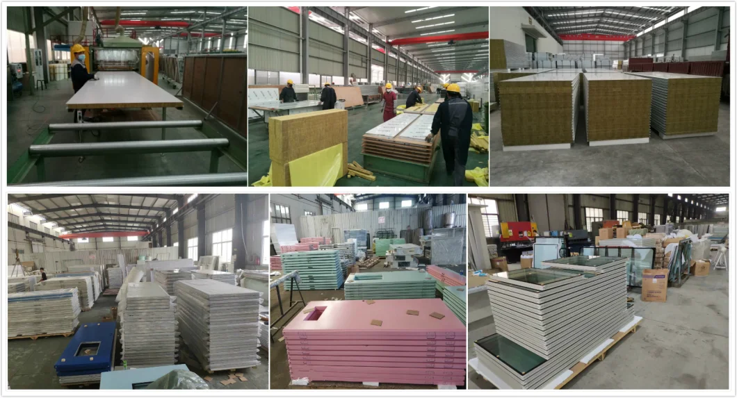 Clean Room Sandwich Wall Panel SIP Foam Insulation PUR/PIR/PU Aluminum Composite Sandwich Panel