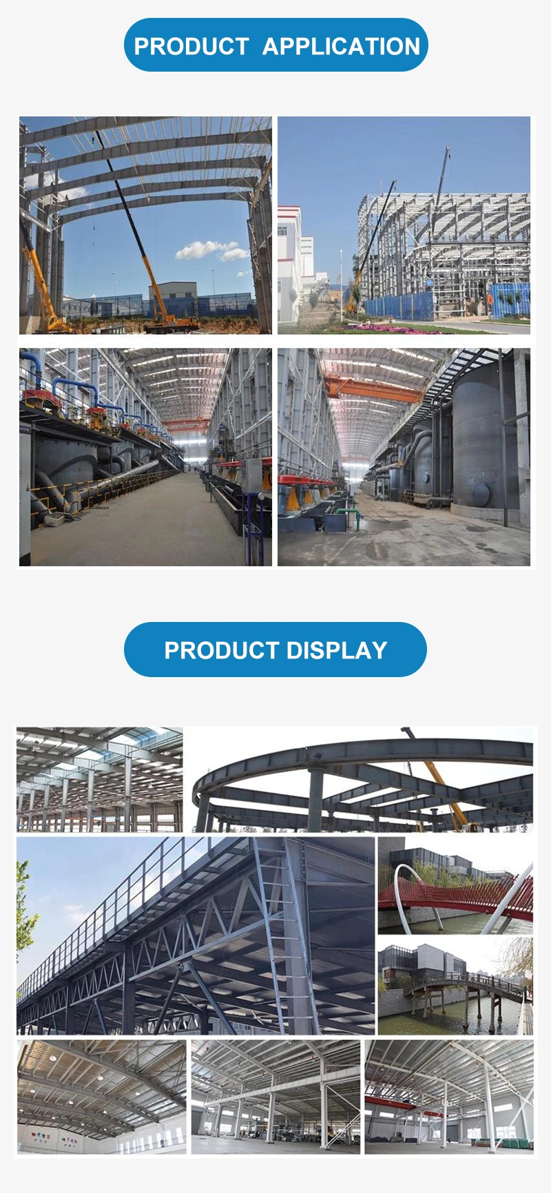 Steel Structure Workshop and Prefabricated Steel Structure Building or Prefab Steel Structure Workshop