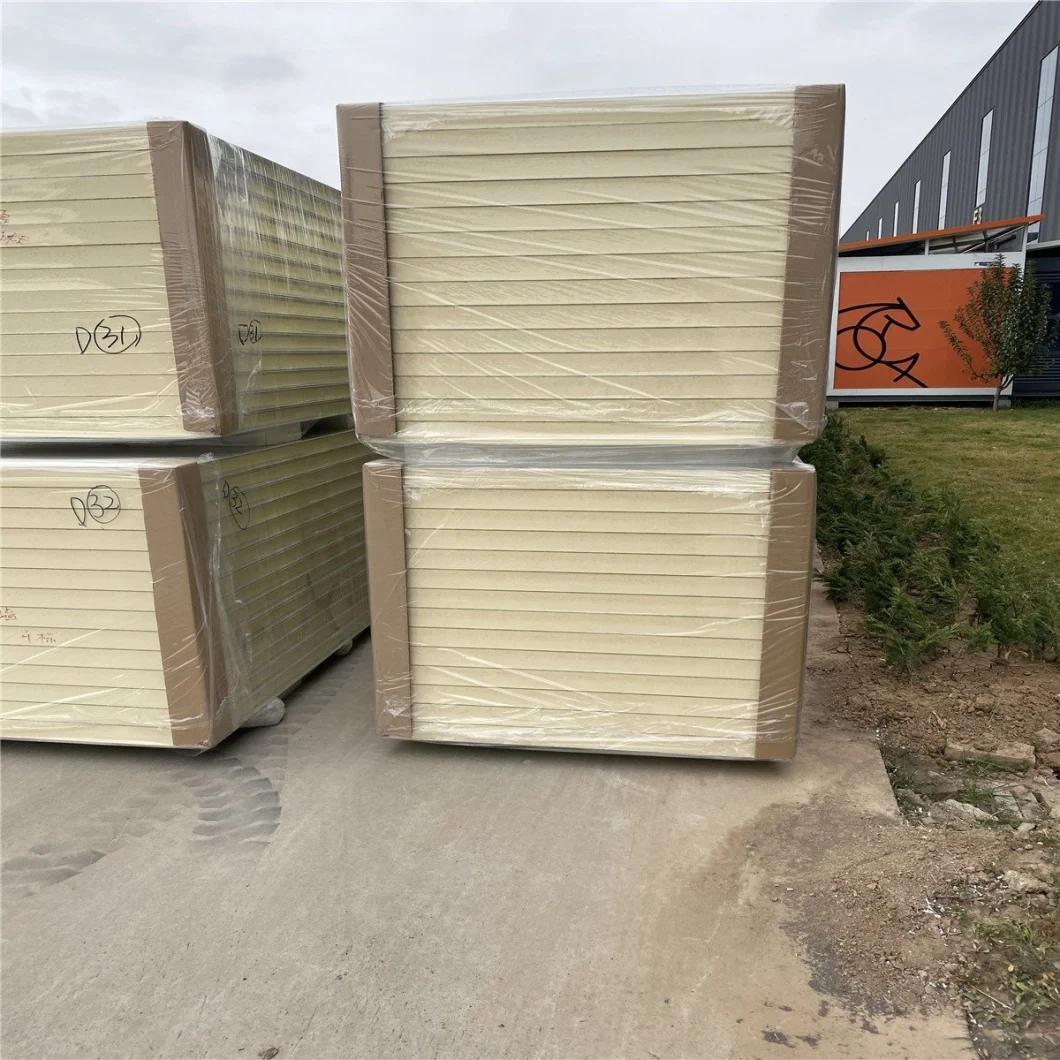 CE/ISO PU SIP Panel Polyurethane Sandwich Roof Panel for Construction Materials