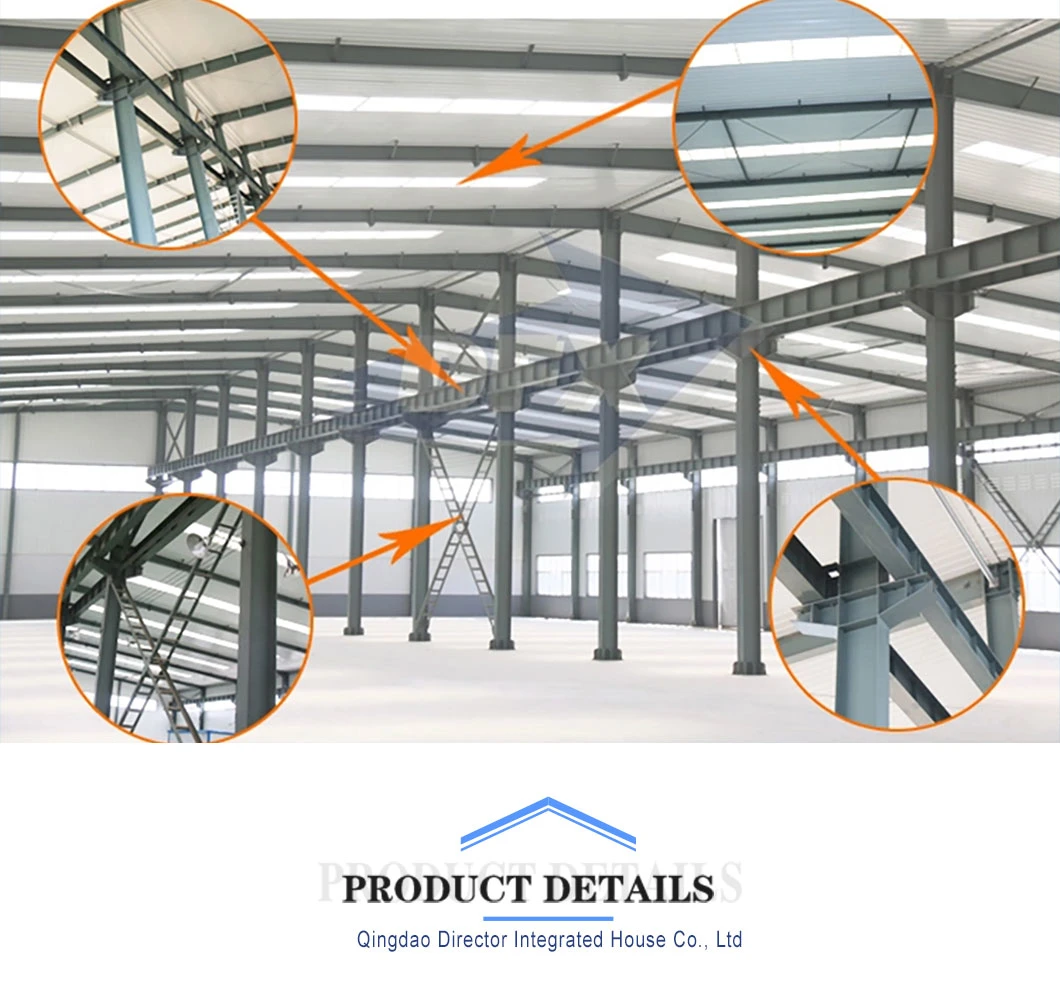 Steel Prefab Workshop Steel Building Workshop Prefabricated Warehouse Workshop Flooring