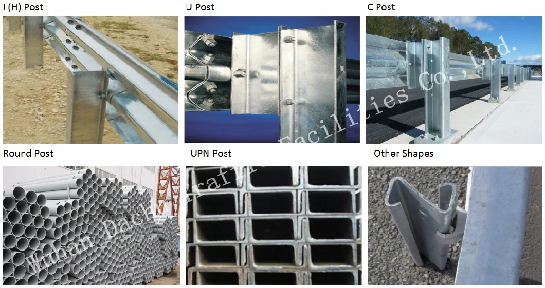 Thrie Beam Guardrail Metal Beam Crash Barrier for Russian Market