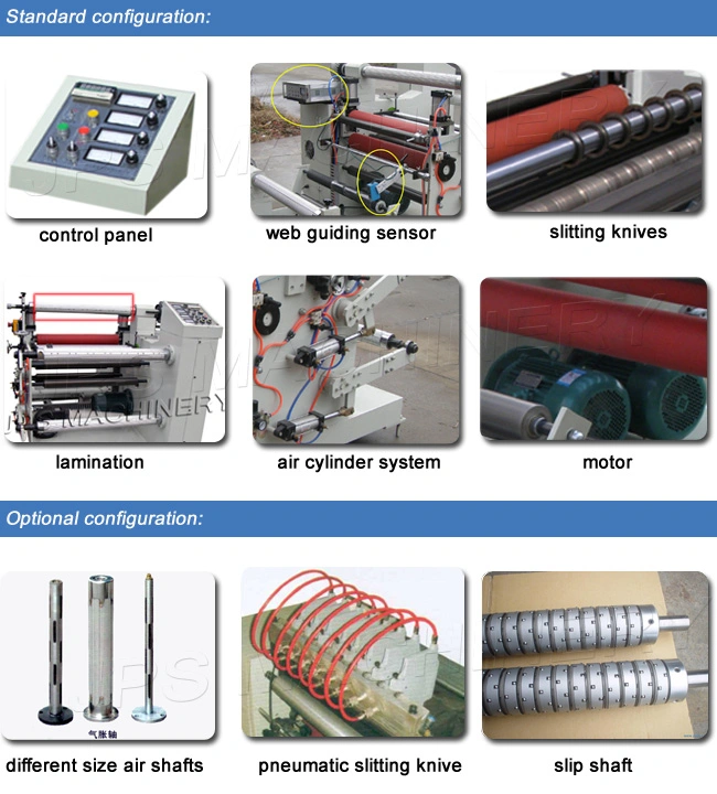 Big Roll/Jumbo Roll to Small Roll Slitter Machine