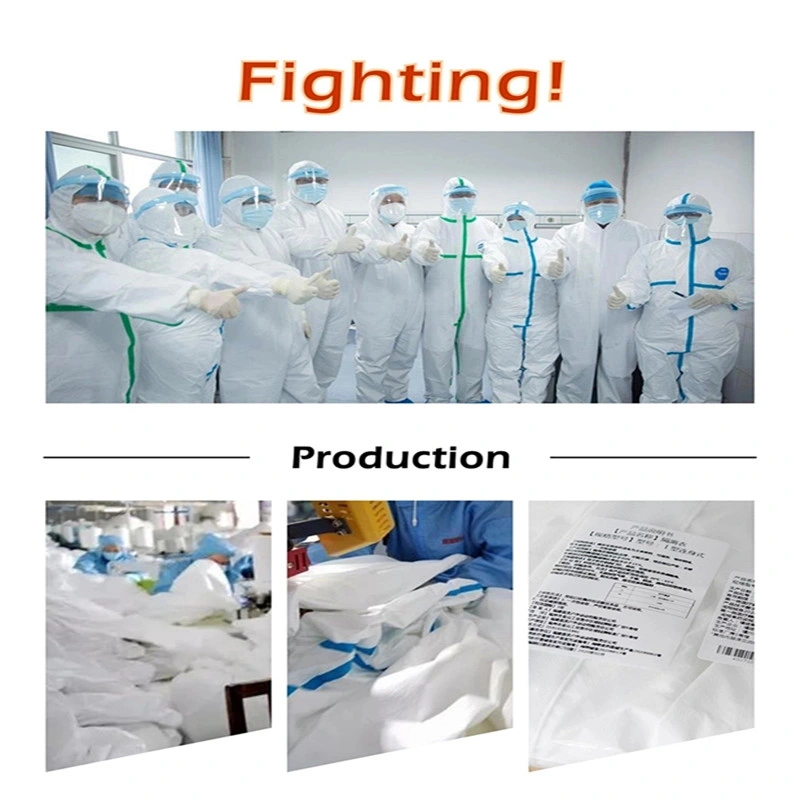 Non Woven Disposable Surgical Protective Clothing for Chinese Factories Workwear