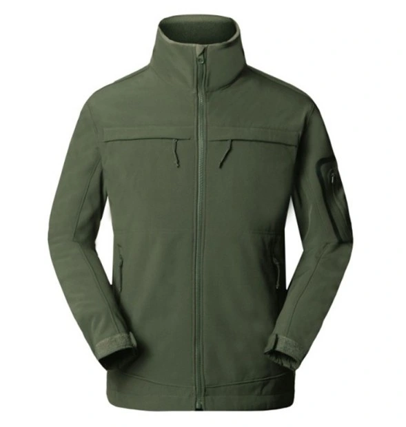 Mens Polar Fleece Softshell Waterproof Windproof Jacket with Good Price