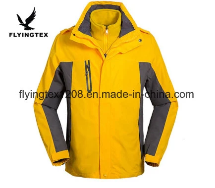 Mens Winter 3 in 1 Jacket Mountain Outdoor Ski Jacket