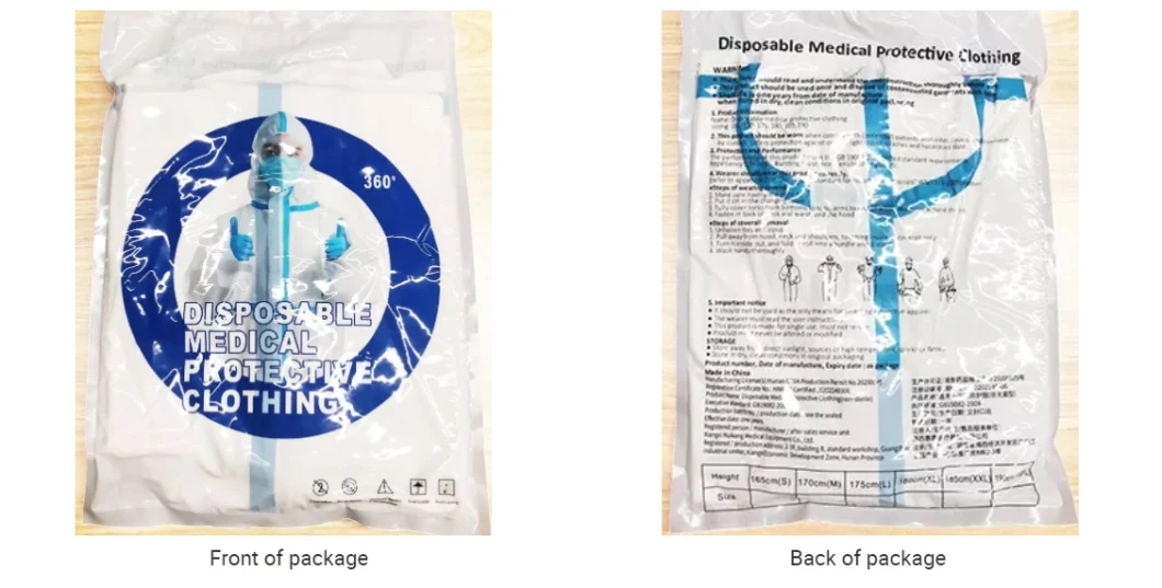 Non Woven Disposable Surgical Protective Clothing for Chinese Factories Workwear