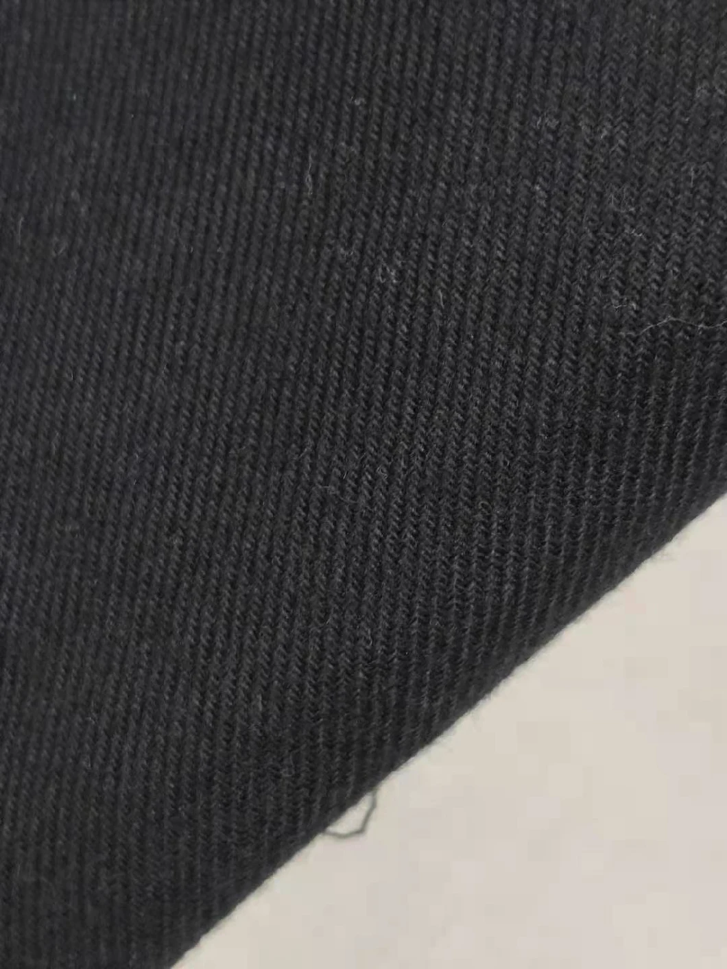 Hot Sales Black Yarn Dye Cotton Twill Flannel for Men's Shirts