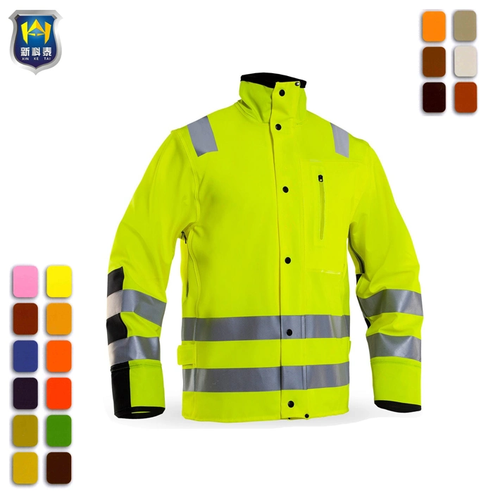 Safety Work Jacket Hi-Vis Reflective Jacket Security Jacket