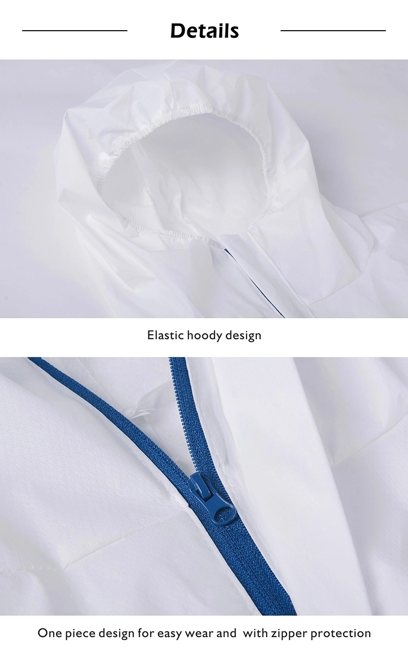 Non Woven Disposable Surgical Protective Clothing for Chinese Factories Workwear