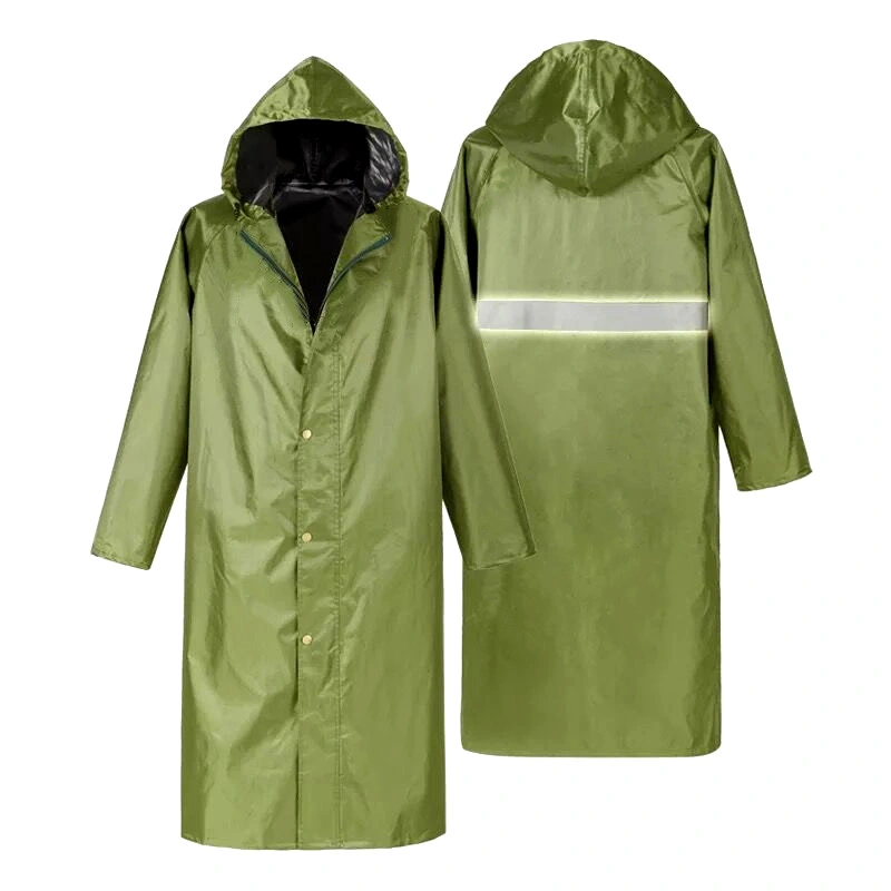 Safety Raincoat Men Women Motorcycle Bicycle Rain Poncho