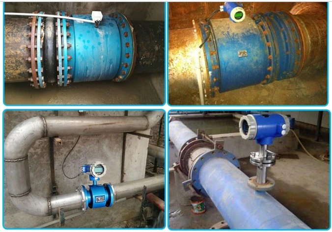 Digital Electronic Flow Meter for Water Magnetic Type Flow Sensor