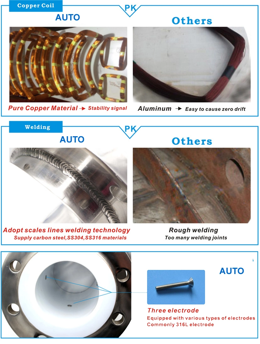 Electromagnetic Flow Meter Sea Water Flow Sensor