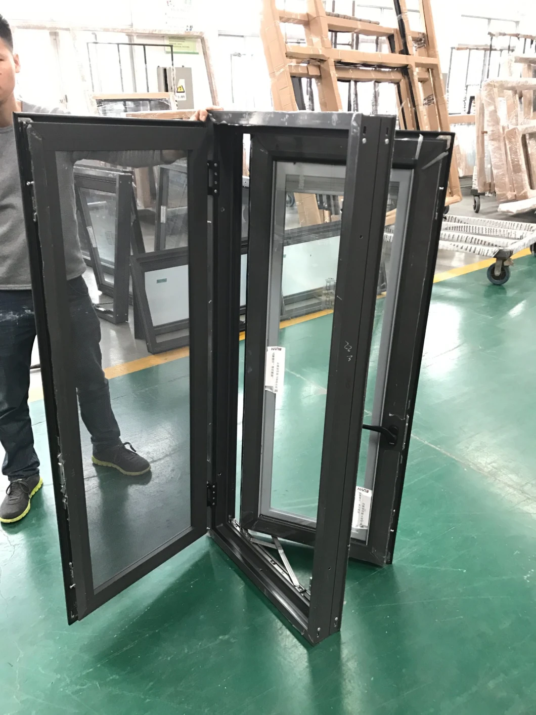 Customized Aluminium Sliding Window/Awning Window/Casement Window/Glass Window/Double Glaze Aluminum Tilt&Turn Window