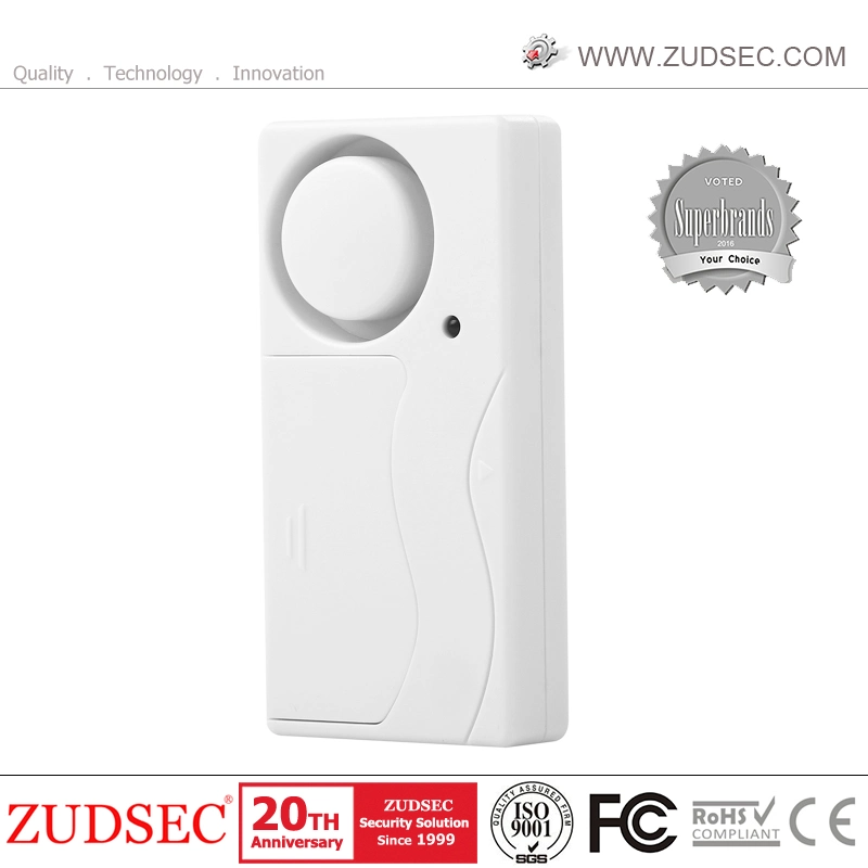 Door Window Security Wireless Alarm System Light and Voice Vibration Alarm Magnet and Vibration Detect Sensor