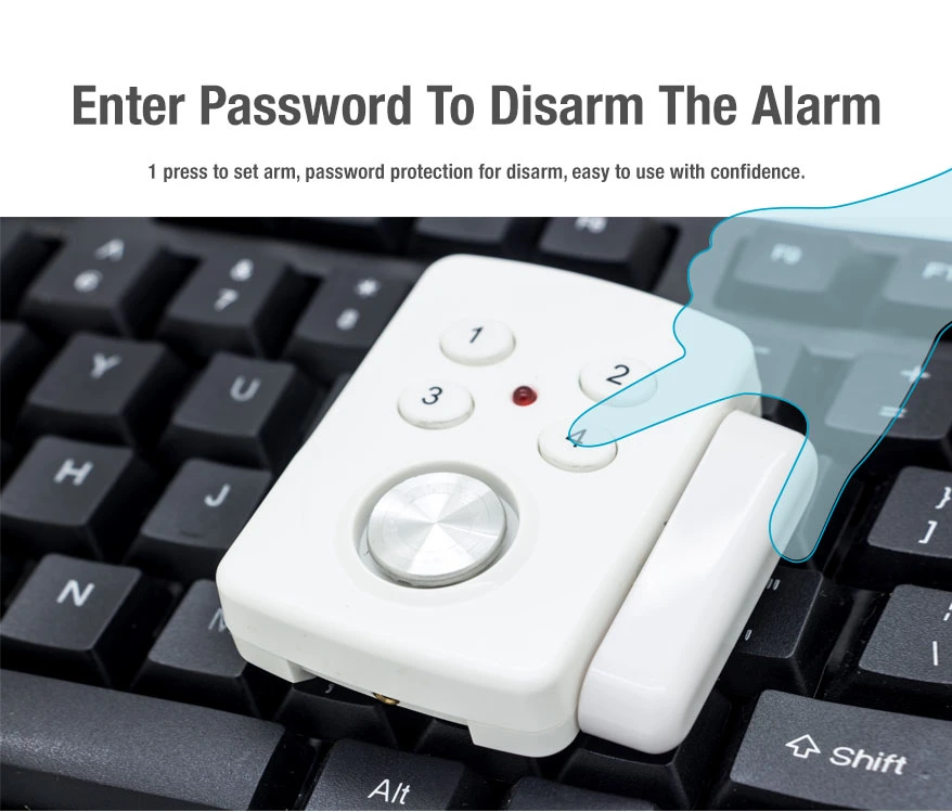 Door Sensor Switch Door Window Shutter Alarm Home Security Wireless Door Sensor Window Magnetic Anti-Theft Security Remote