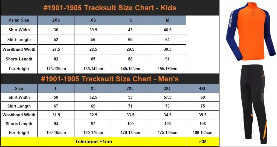 Kids Tracksuit Sports Wears Football Training Jerseys