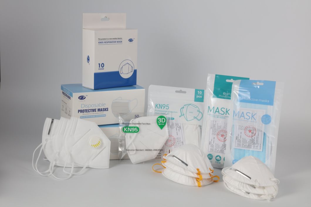 Dust-Proof Smog-Proof Saliva-Proof Cup-Shaped Stereo KN95 Face Mask