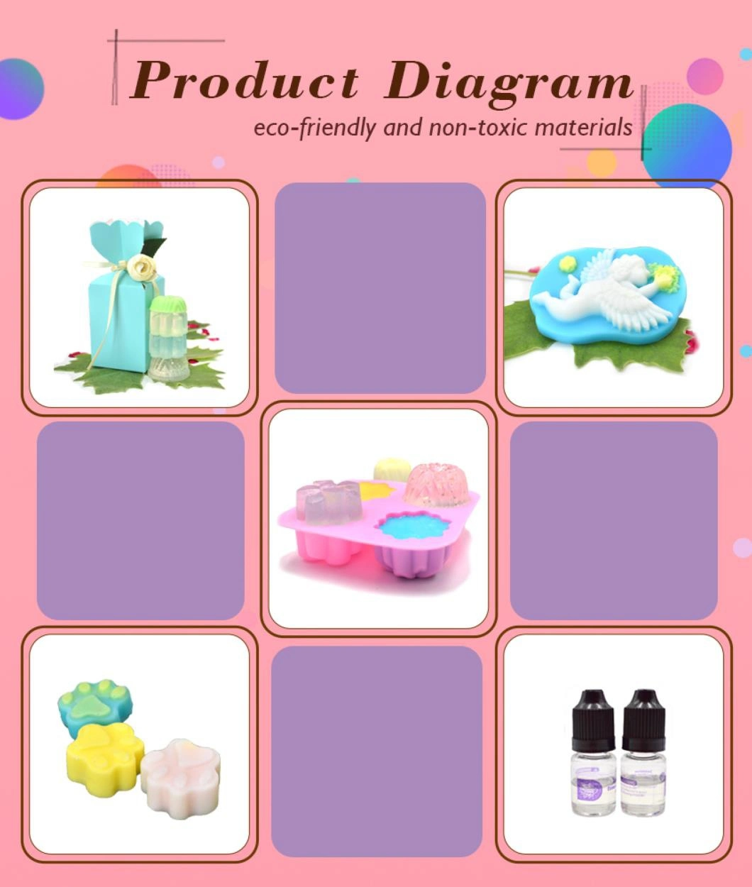 Early Educational Puzzle Toy Children Training Euipment Soap Making Kit