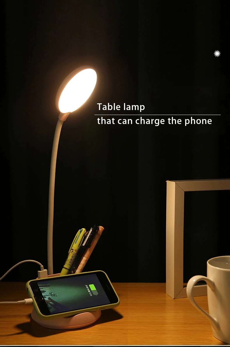 Rechargeable and Pen Holder Book Reading Light