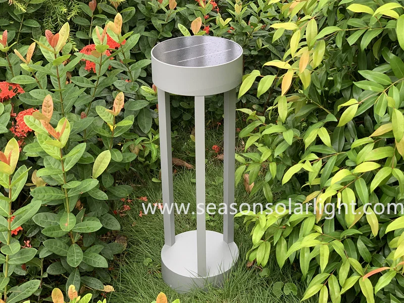 New LED Lighting Lamp Smart Garden Decking Outdoor LED Lawn Light with Solar Panel System