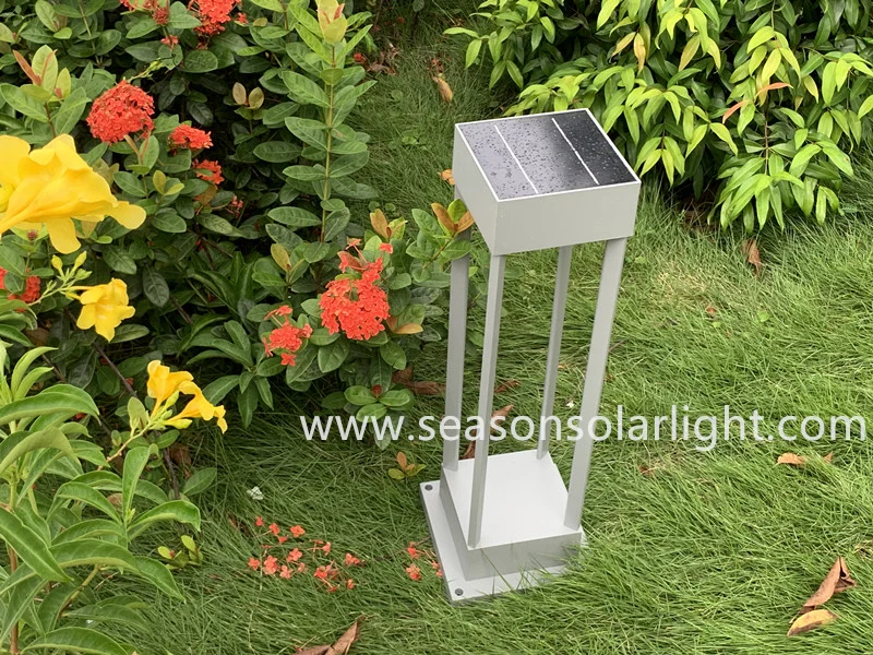 New LED Lighting Lamp Smart Garden Decking Outdoor LED Lawn Light with Solar Panel System