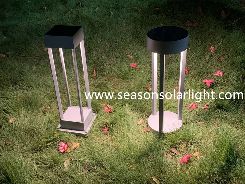 New LED Lighting Lamp Smart Garden Decking Outdoor LED Lawn Light with Solar Panel System