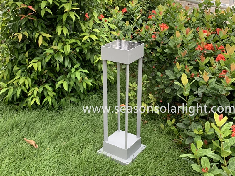 New LED Lighting Lamp Smart Garden Decking Outdoor LED Lawn Light with Solar Panel System