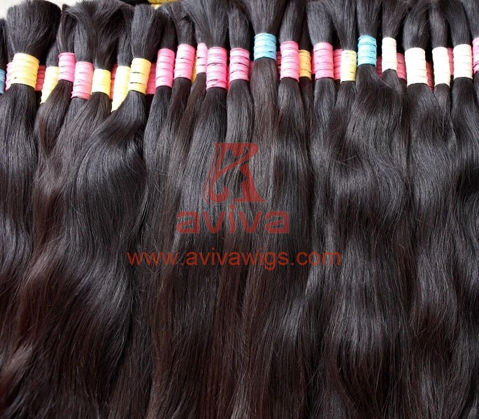 Raw Hairs Virgin Remy Cuticle Intact Human Hair Bulk