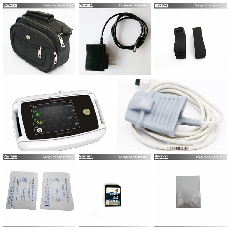 9 Channels Sleep Monitoring Device for Sleep Disorder Diagnostic