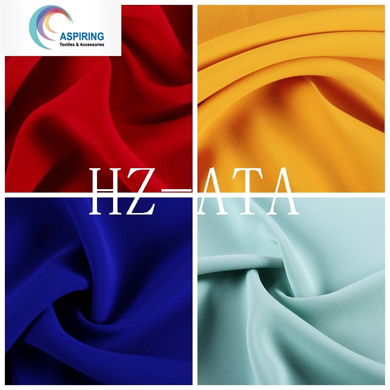 100%Polyester 50dx75D Silk Satin Chiffon Fabric for Sleepwear